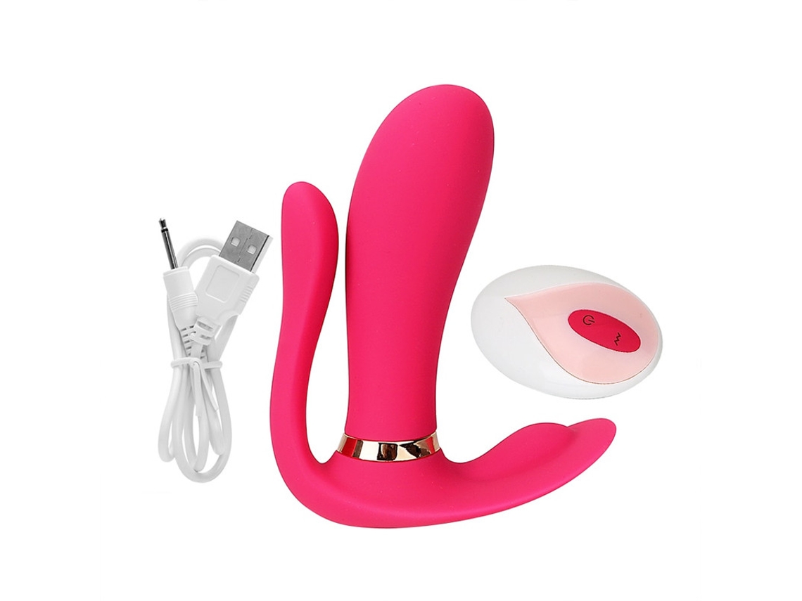 Vibrador Wearable de Controle Remoto Sem Fio com 9 Modos de Vibração para Mulheres Rosa YIZHOOD