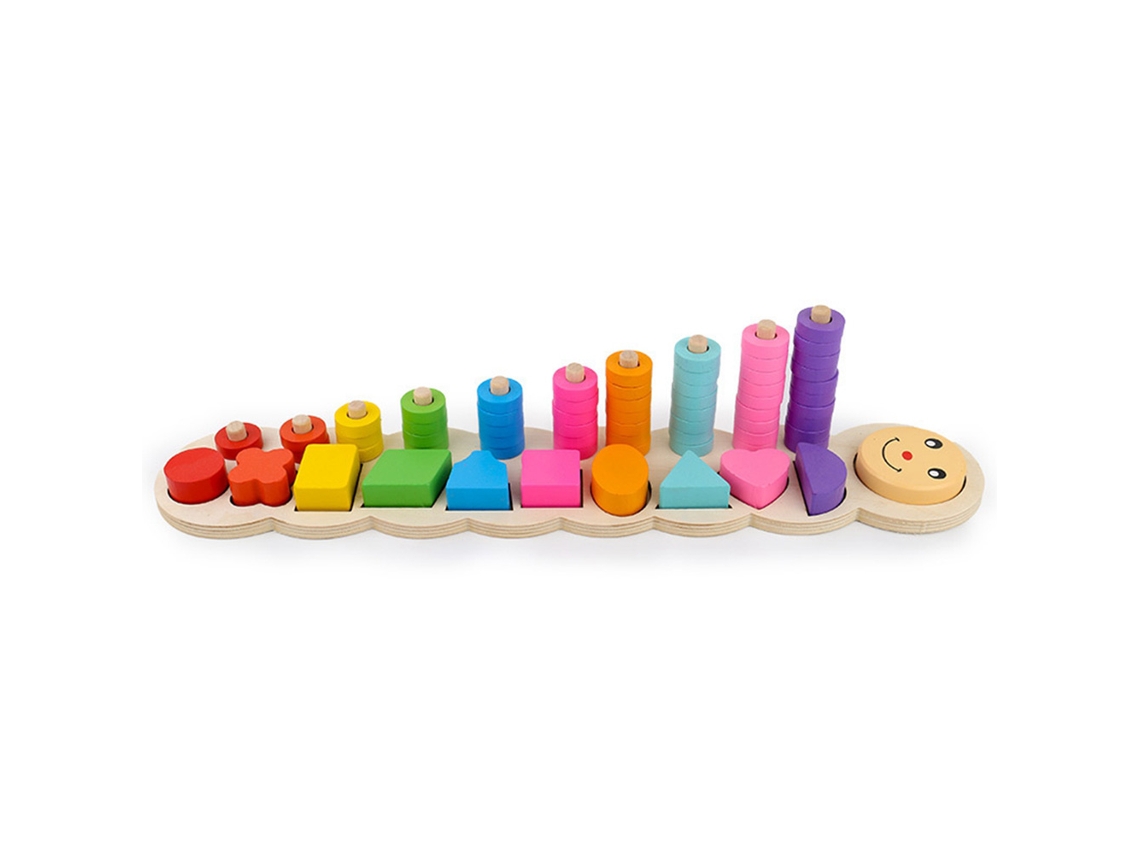 Brinquedo De Madeira Educativo De Combinação Para Bebês E Crianças Pequenos
