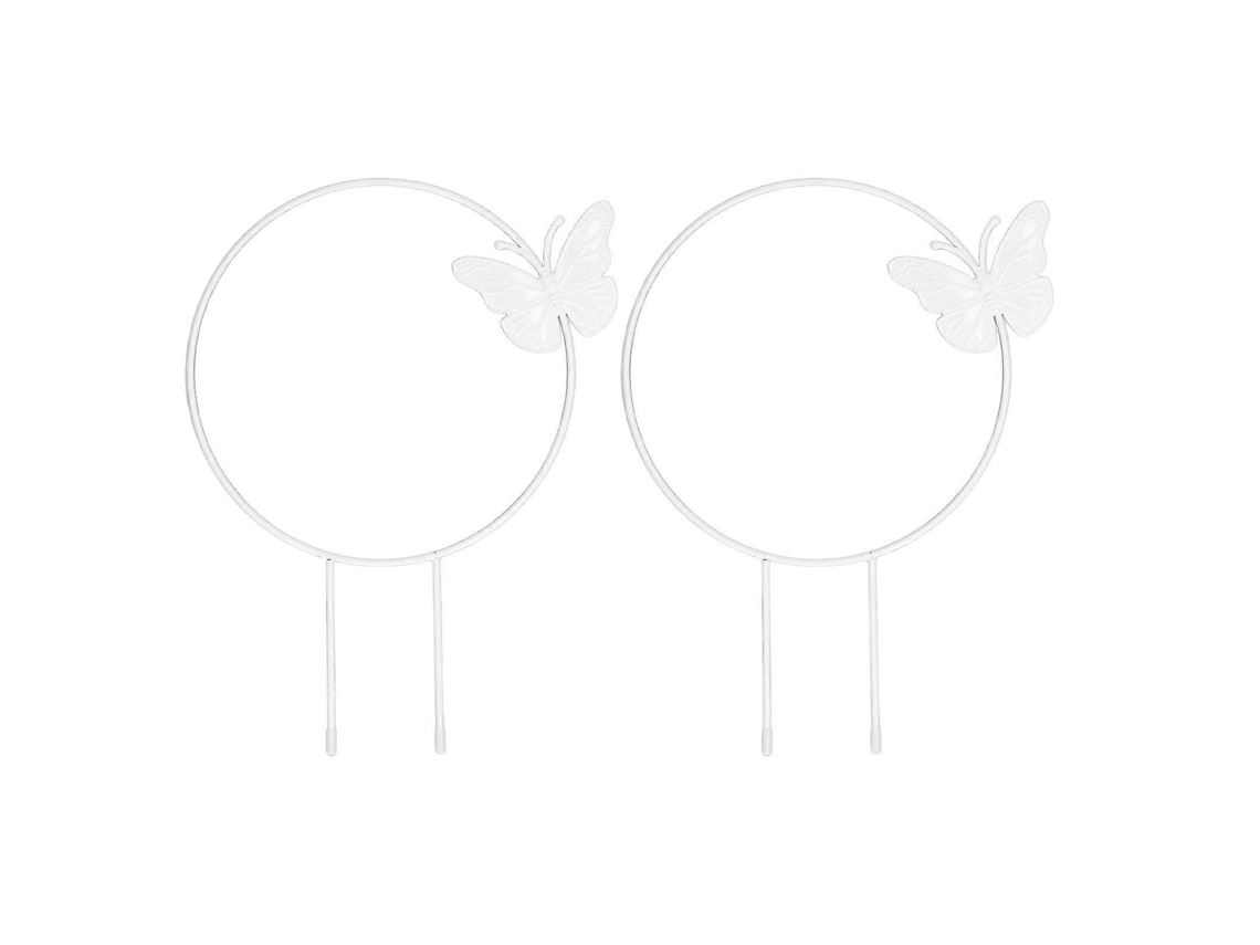 2 Peças treliça de ferro para jardim AQUAFORGE