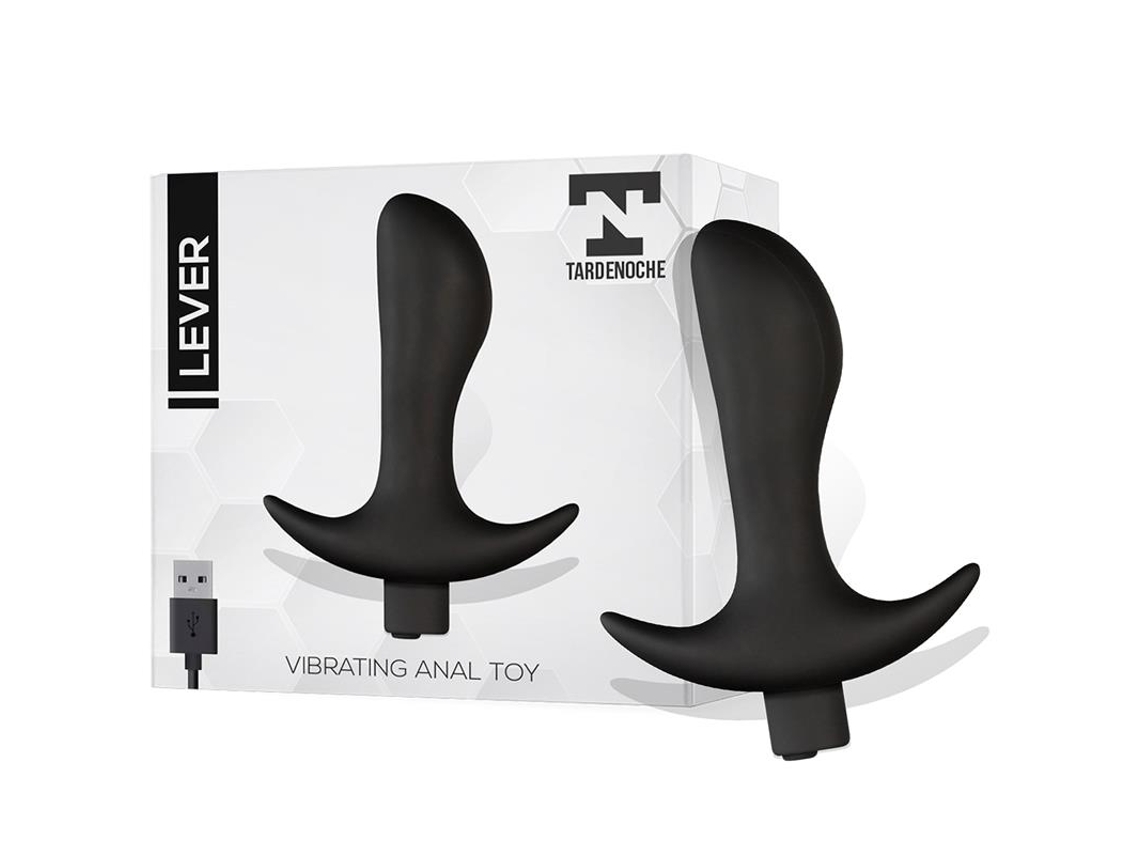 Alavanca Plug Anal Com Vibração Usb Silicone TARDENOCHE
