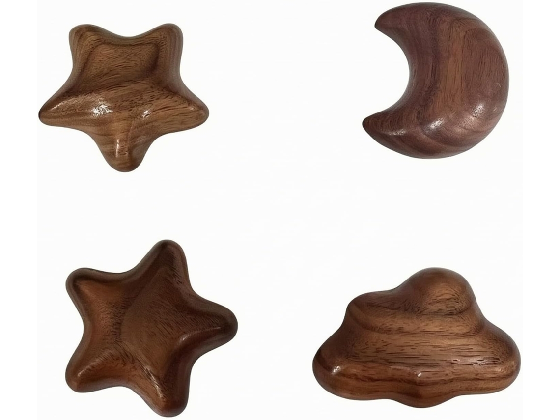 Conjunto De 4 Ganchos De Parede Para Objetos, Uso Doméstico, Compacto