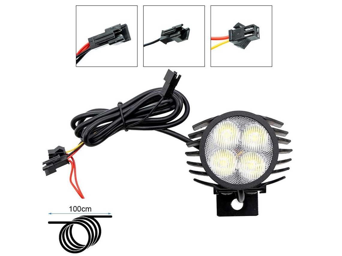 Farol Led Com Buzina Fc1 12-72v
