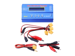Carregador Balanceado Digital De Bateria Lipo Rc Com Cabos Plug Xt60 Acessório Controle Remoto