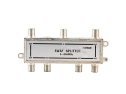 Aetheria divisor de Sinal Coaxial 6 Vias 5 1000mhz para Catv Tv Antena Cabo Coax