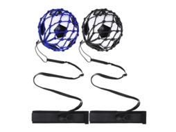 Lurelia Acessório De Futebol Ajustável Para Treino, Nylon, Preto / Azul
