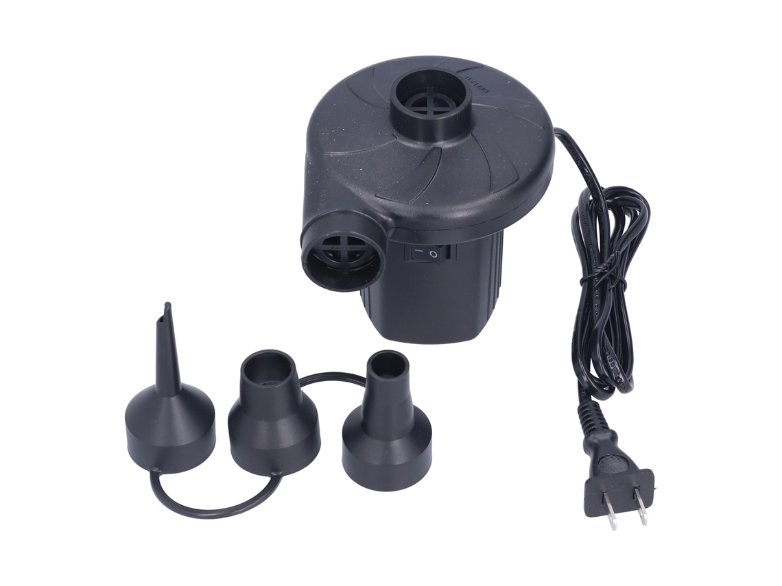 Bomba De Ar Elétrica Abs Portátil Com 3 Bicos Eficiente Para Bandeja De Ar