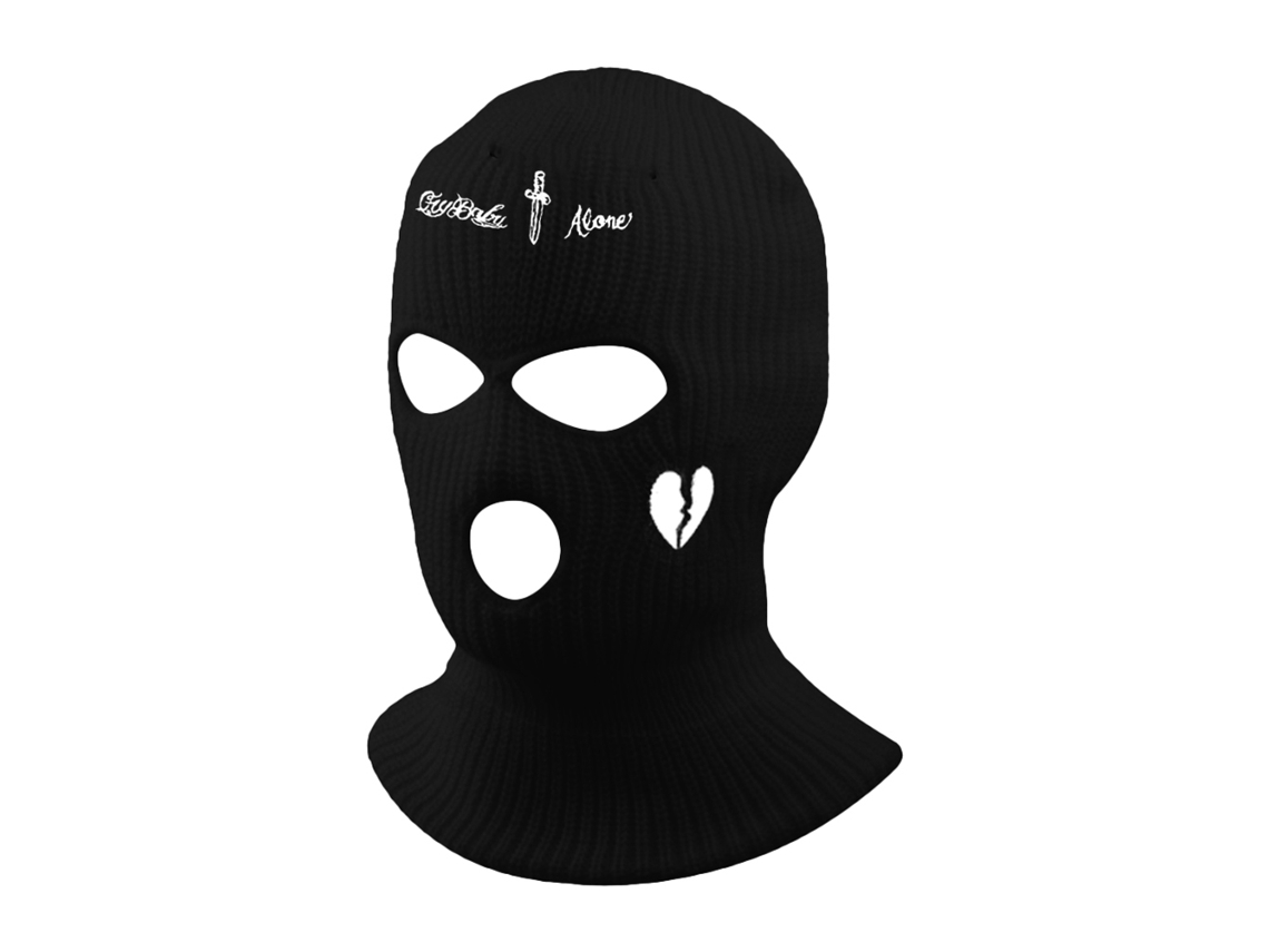 Cobre Cara Balaclava de 3 Aberturas para Esqui, Ciclismo, Running S/MARCA