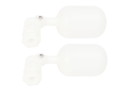 Válvula Flutuante Plástica Rosca Macho G3/8 Controle Nível Água 2 Unidades