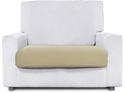 Capa de Almofada EYSA Premium Bronx Tecido Multielástico Tamanho M (75 x 70 x 15 cm - Poliéster - Beige)