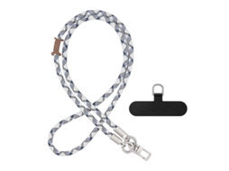 Lurelia Cordão Para Telemóvel Ajustável Anti-perda Transversal 7mm 120 Cm