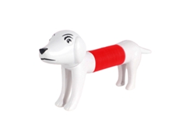 Ats tuberías Pop para Perros Niños Alivio Estrés Habilidades Motrices Finas Juguetes Sensoriales Autismo Rojo