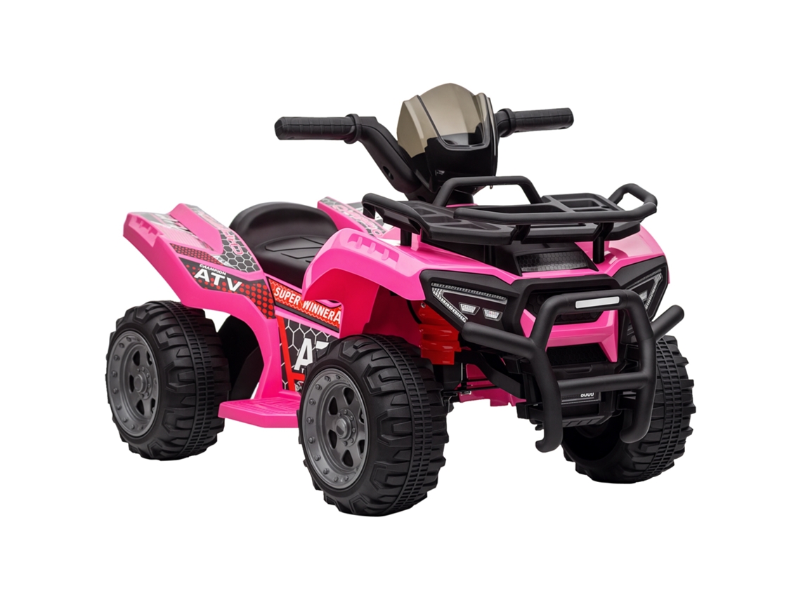 Quad Elétrico 6v, Música, 1,5-3 Anos, Rosa