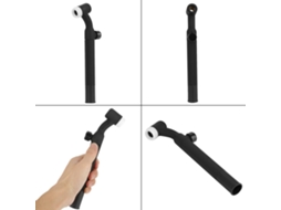 Laxiscreed Soldador Tig Wp-17fv Com Cabeça Ajustável E Resfriamento A Ar Para Trabalhos Precisos