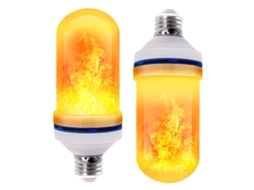 Lâmpada Led Efeito Chama Invertida 5w Decoração Festivais Hotéis Bares Festas S/MARCA