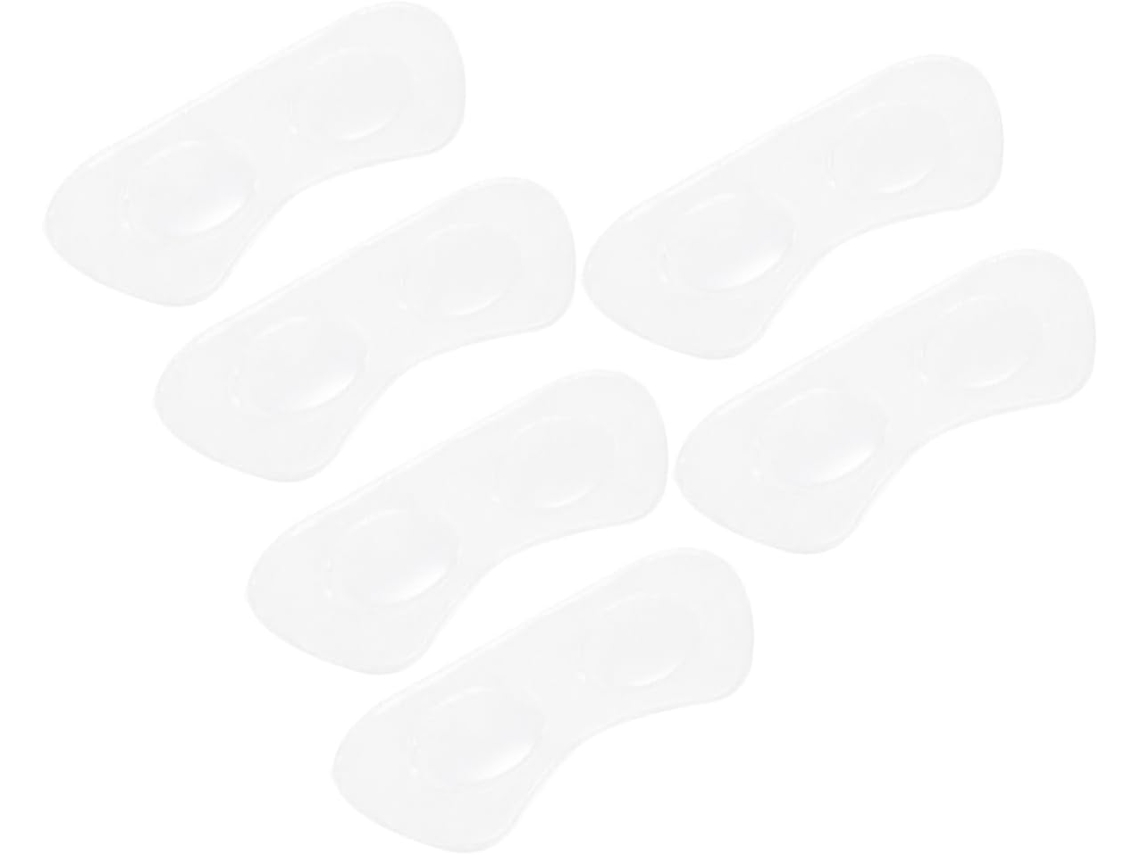 Beaupretty Conjunto De 3 Pares Protetores Calcanhar Autoadesivos E Transparentes Para Prevenção Bolhas Assaduras Em