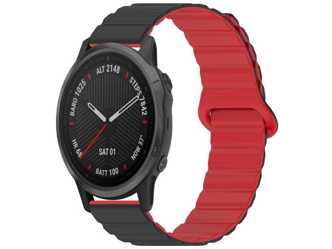 Bracelete para Garmin Fenix 8 / 7 / 6 / 5 Silicone XIAOMOYU (22mm)
