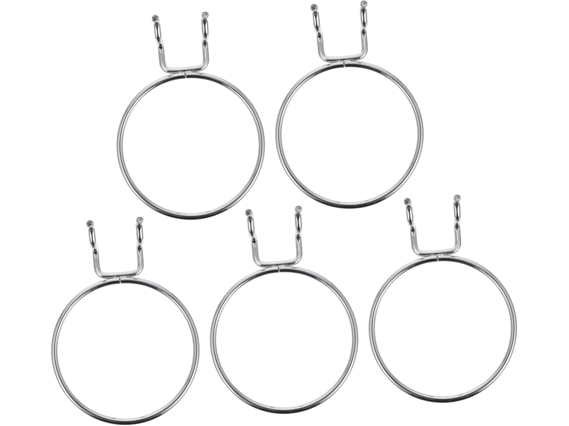 Conjunto De 5 Ganchos Redondos Para Painel Perfurado, Ideais Guardar E