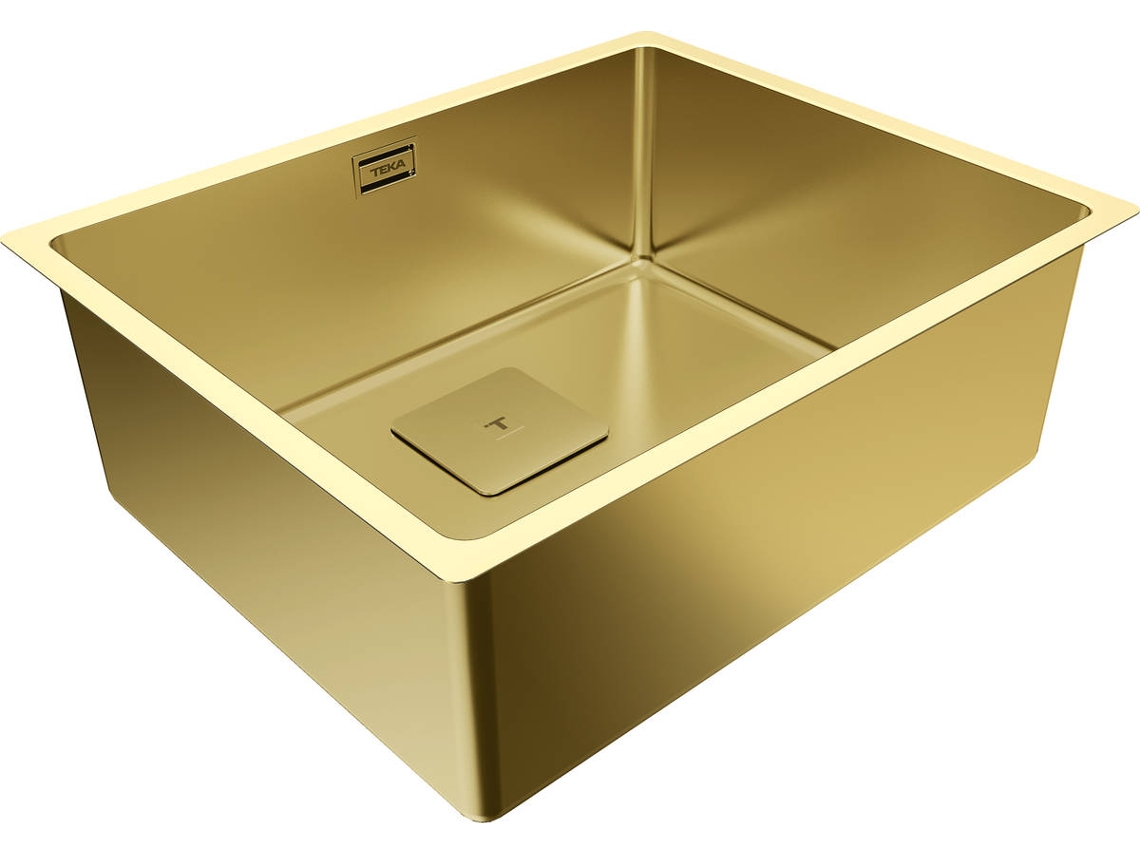 Lava Loiça TEKA FLEXLINEA RS15 (Dourado - 50x40x20 cm - Inox)
