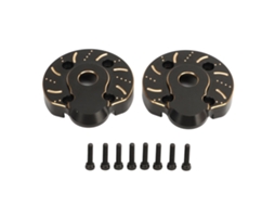 Mali 2 Peças Capa de Cobre Externa para Portal de Transmissão Rc Axial Capra Scx10 Iii Ar45p Eixo 1/10 Dianteiro Traseiro