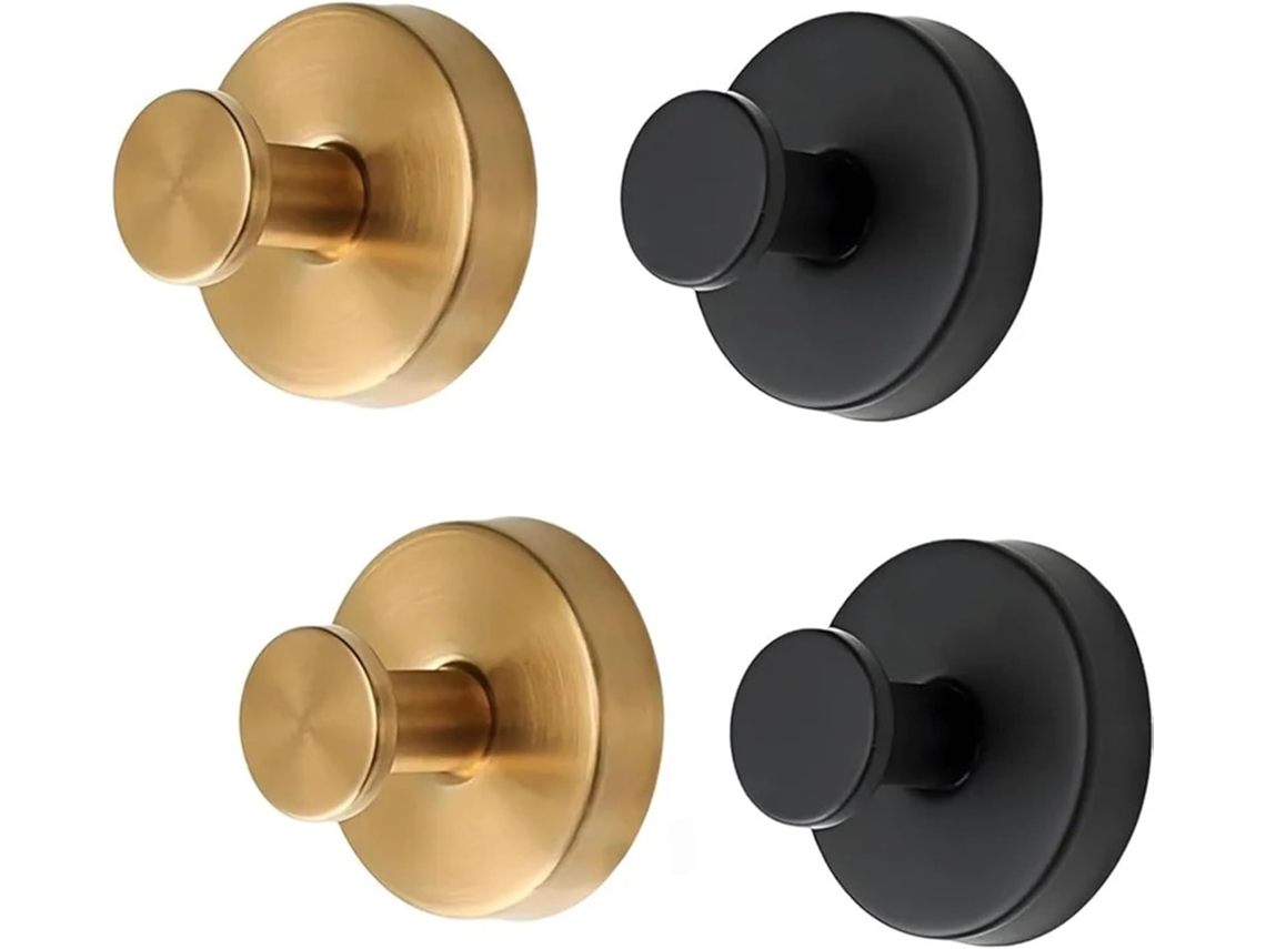 Conjunto de 8 Ganchos com Ventosa para Guirlandas, Portas Entrada, Janelas, Espelhos, Paredes | S/MARCA