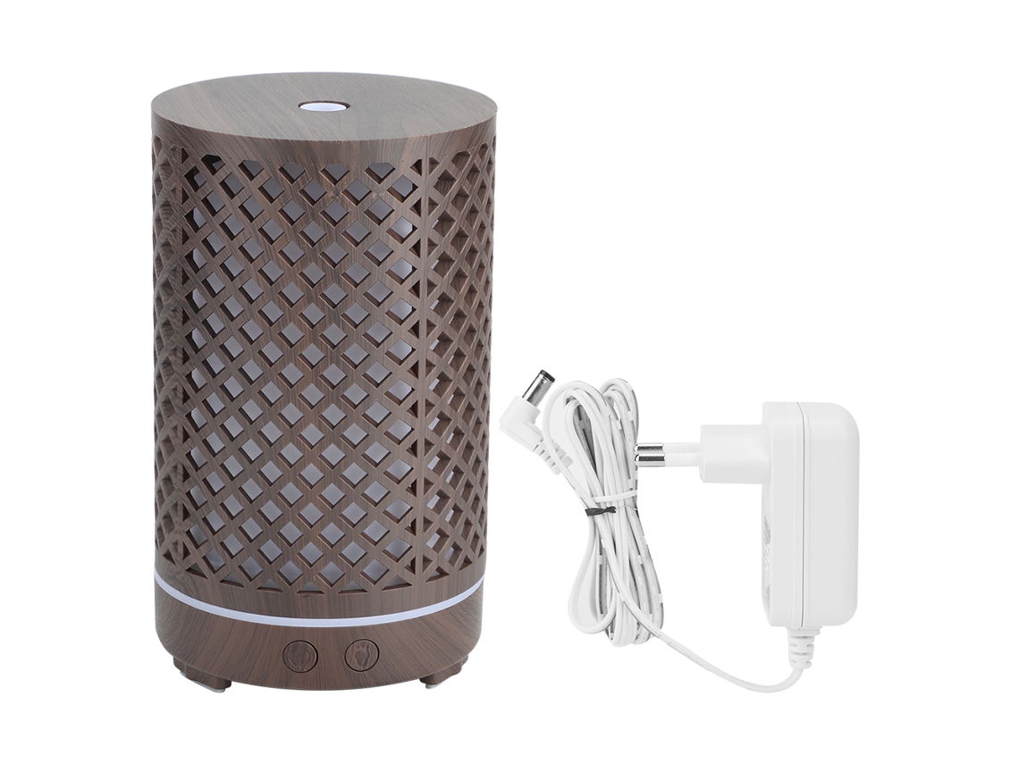 Laxiscreed Umidificador Com Luz Ambiente De Sete Cores E Aromaterapia Para Bem-estar