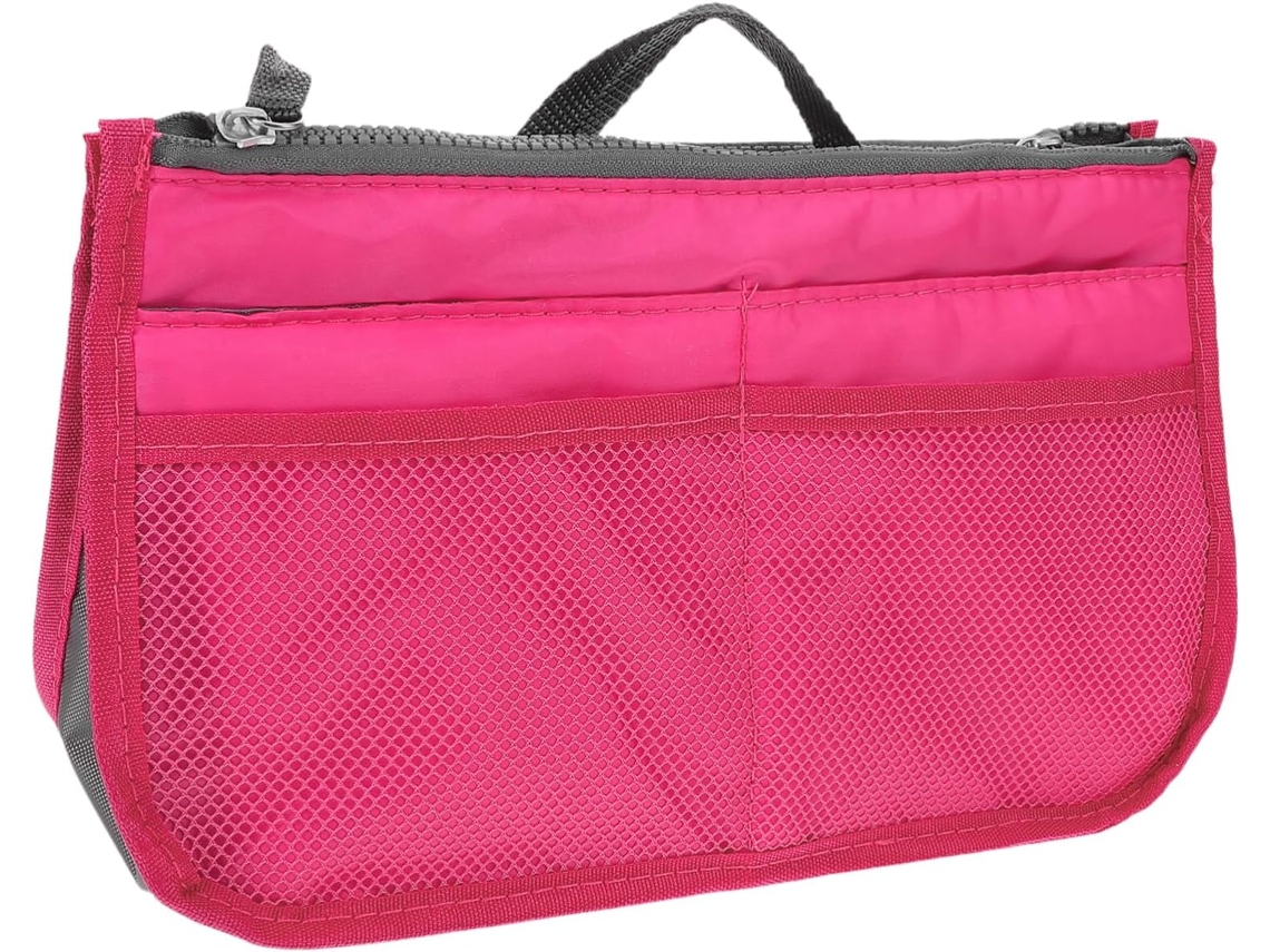 Conjunto De Organizador De Viagem Multifuncional De 3 Peças Com Dois Compartimentos Grandes Para Guardar Cosméticos E Outros Itens.