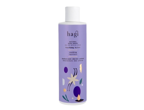 Plum Infused Nourishing Body Wash Gel, 300ml Hagi