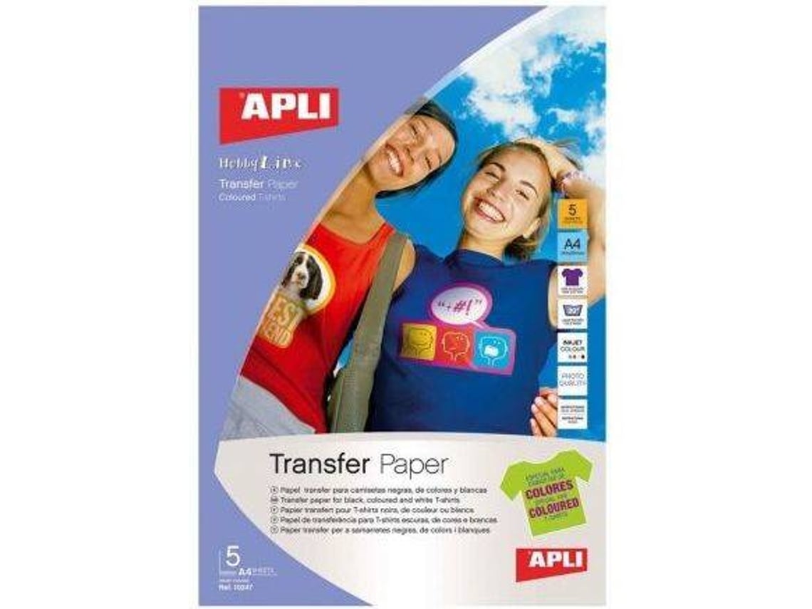 Papel Transferência APLI Din A4