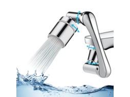 Extensor de Torneira S/MARCA, rotação de 1080°, braço de 360°, com arejador anti salpico