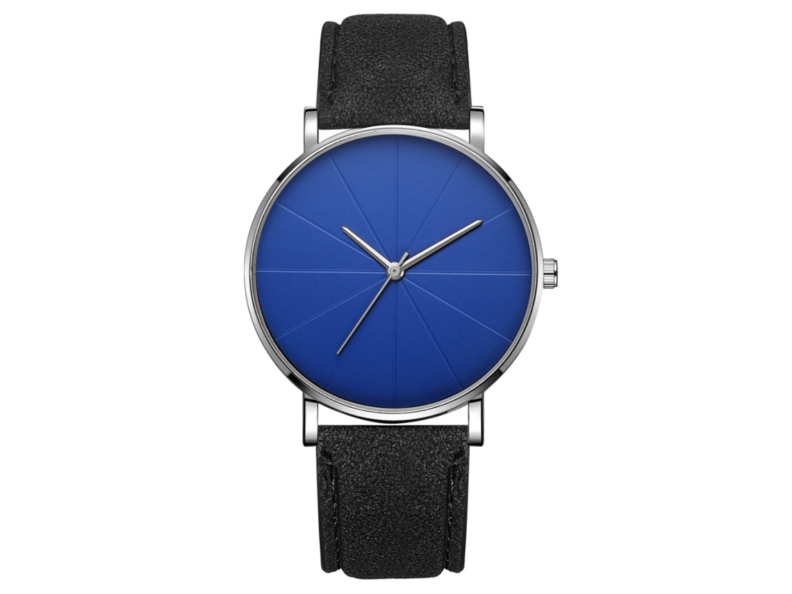 Reloj De Pulsera Analógico De Cuarzo Con Dial Redondo Moda Simple Joyería Accesorio