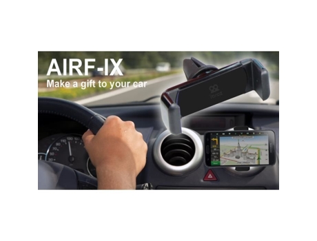 Suporte Airf Ix Grade Ventilação Ibroz Preto