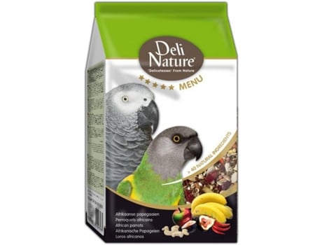 Deli Nature Menu 5 * para Papagaios Africanos 2.5 KG 
