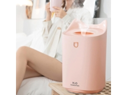 Umidificador Aramox 2l, De Mesa Usb Com Névoa Fina, Luz Ambiente, Múltiplos Modos Pulverização