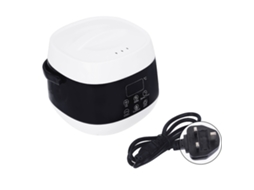 Aquecedor de cera doméstico com controle de temperatura ajustável, aquecedor de cera portátil, branco, plugue do Reino Unido