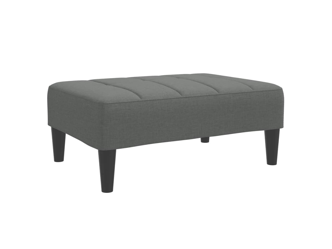 Footstool, Footstools Vidaxl Cinzeto Tecido (n/a)