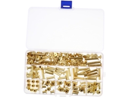 Conjunto de Parafusos para álbuns e bolsas, materiais de reparo | S/MARCA