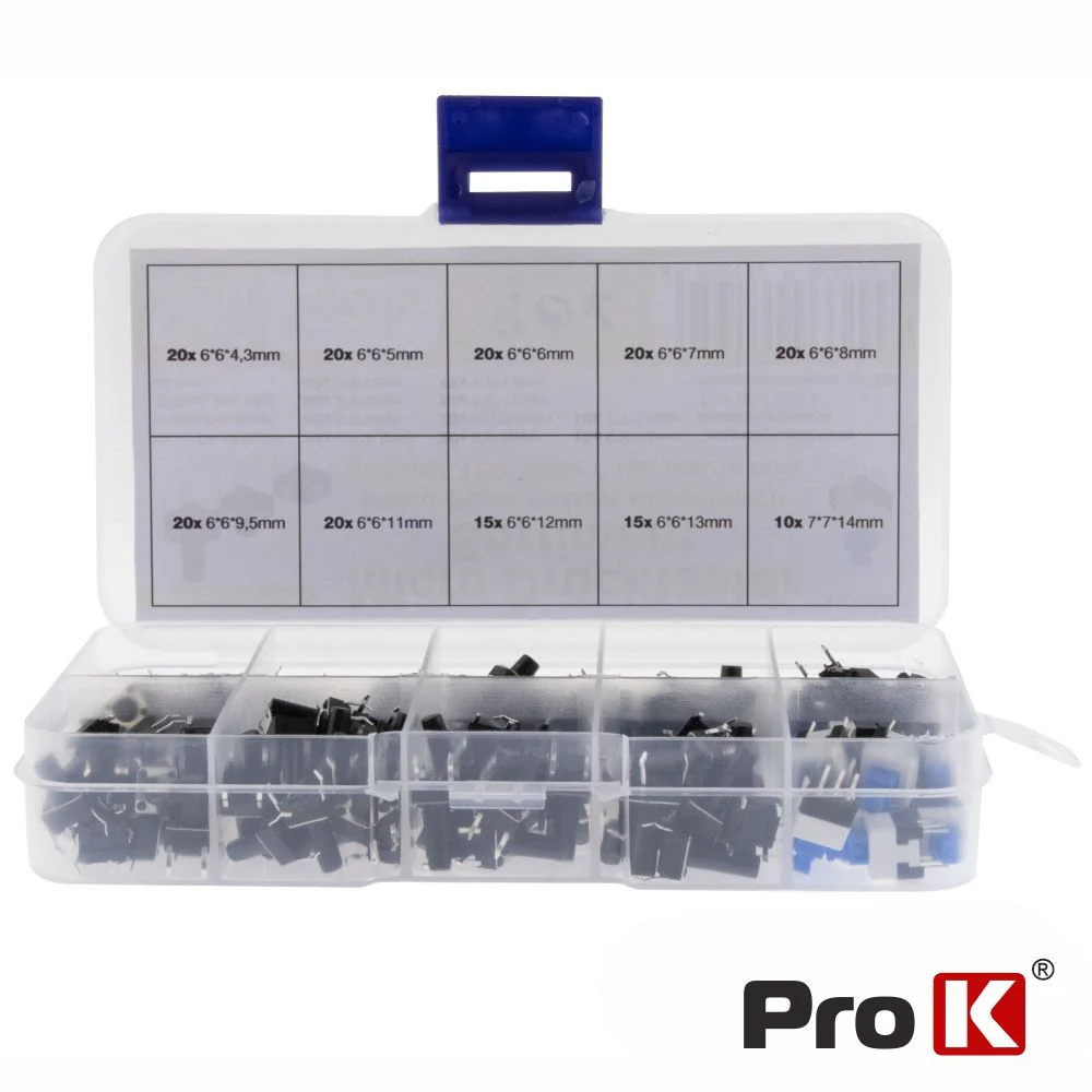 Conjunto De 180 Comutadores Micro Switch PRO K