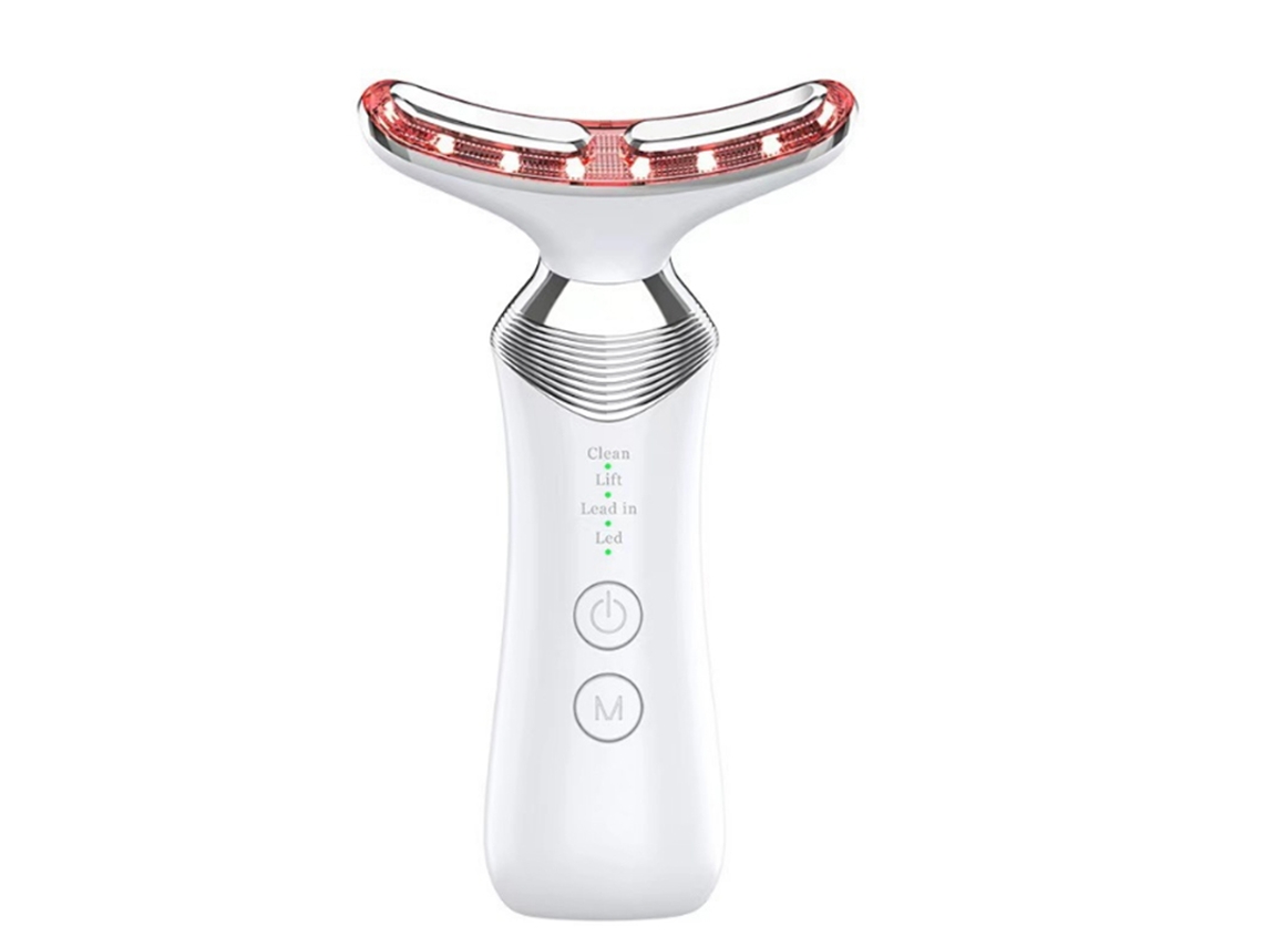 Massageador De Rosto E Pescoço, Massagem Microcorrente 7 Em 1