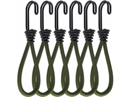 Cordas Elásticas Com Ganchos, Borracha, Elástica, Para Lonas, Barracas, Banners