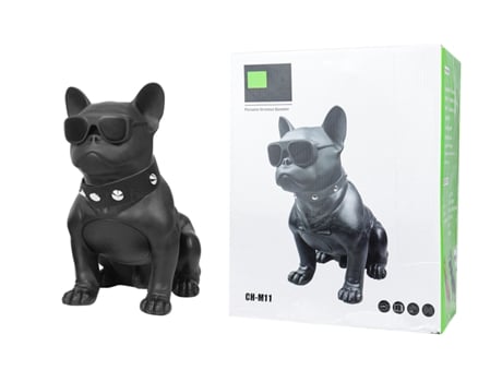 Coluna Wireless Portátil Bull Speaker Ch-M11 M2 TEC Preto