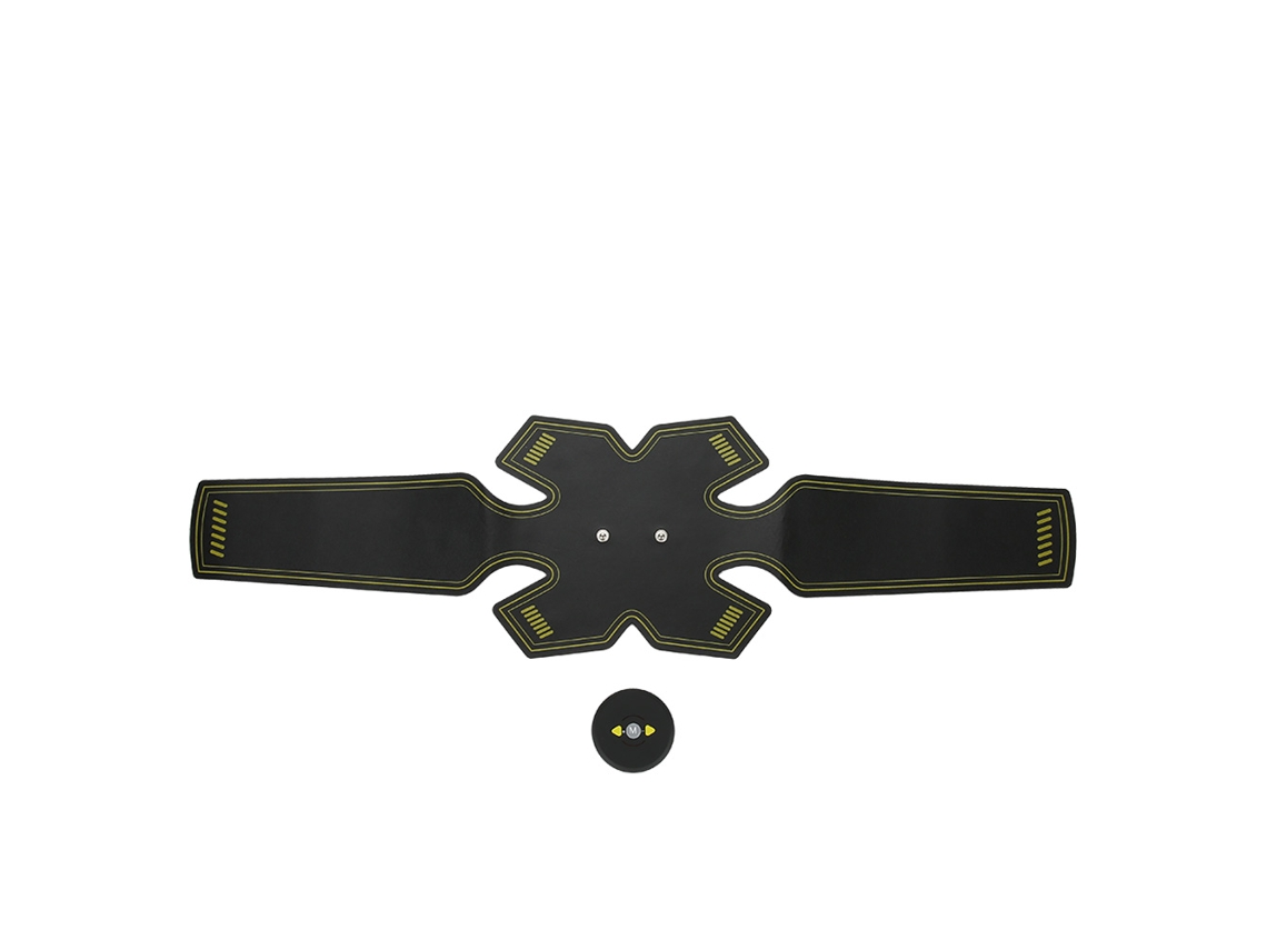 Estimulador Muscular Abdominal Recarregável 2026, Massageador para Alívio da Dor, Carregamento USB, Fitness e Emagrecimento Corporal