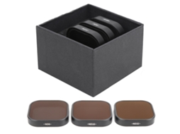 Telesin Motion Camera Filter Kit Nd 8/16/32 Neutral Density Filter Set For Gopro Hero9 LAXISCREED