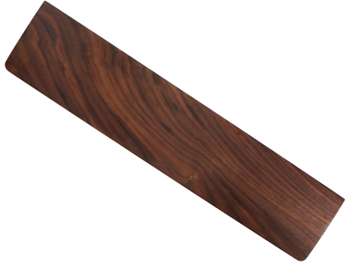 Apoio de Pulso Ergonômico em Madeira Maciça para Teclado, com Curvatura Natural. SFUSHOS