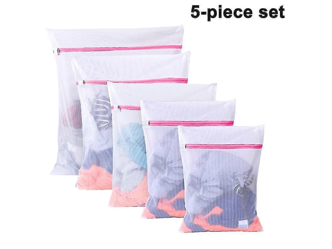 Saco para roupa suja com zíper pacote com 5 BRILVIBERA