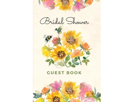 Livro Bridal Shower Guest Book De Pick Me Read Me Press (inglês)