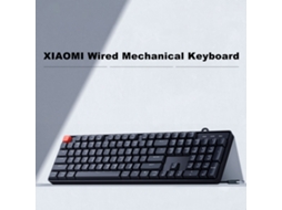 Teclado Mecânico Gamer Xiaomi 104 Chaves Switch Azul Led Branco