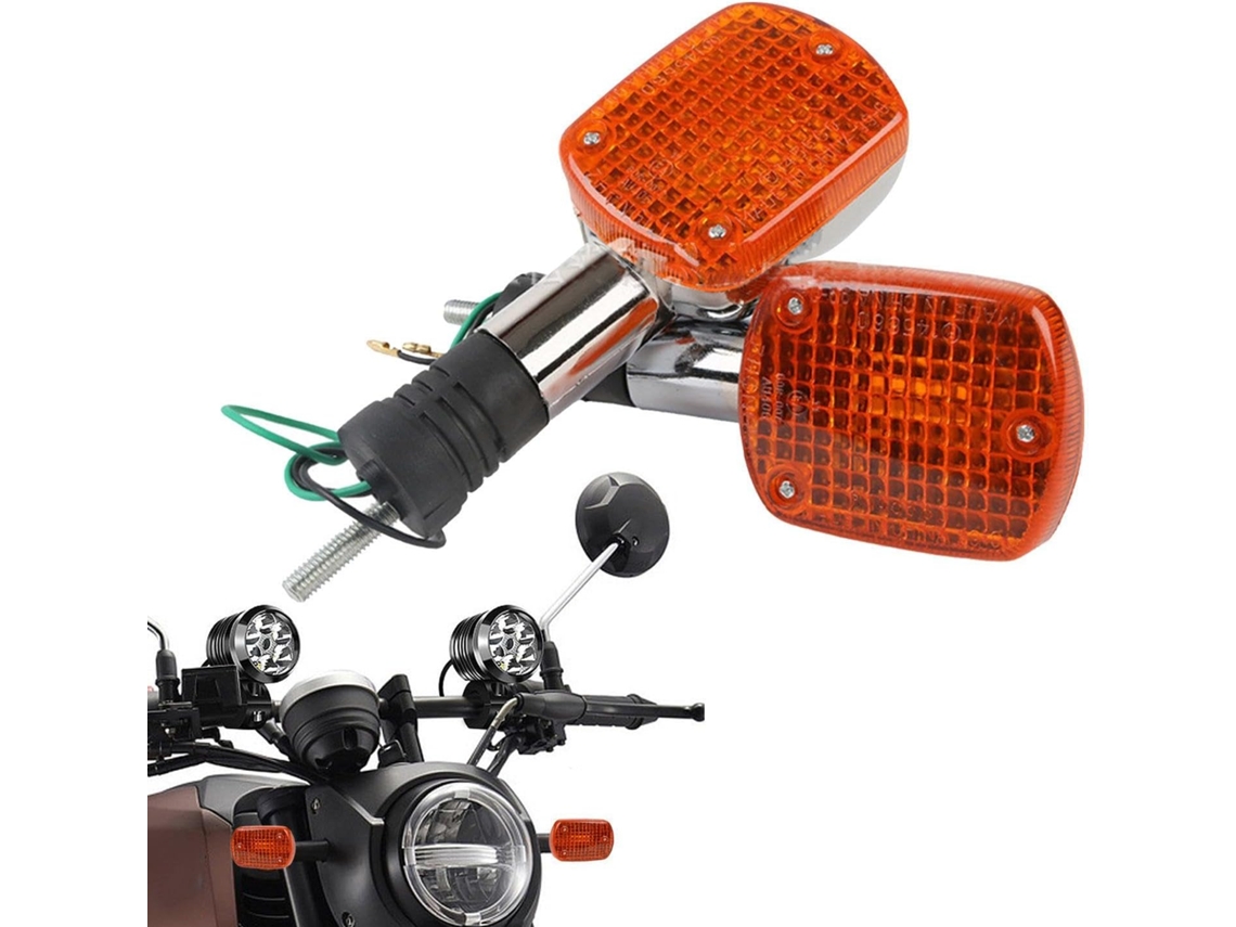 Farol traseiro de motocicleta, farol de motocicleta. Os fósforos