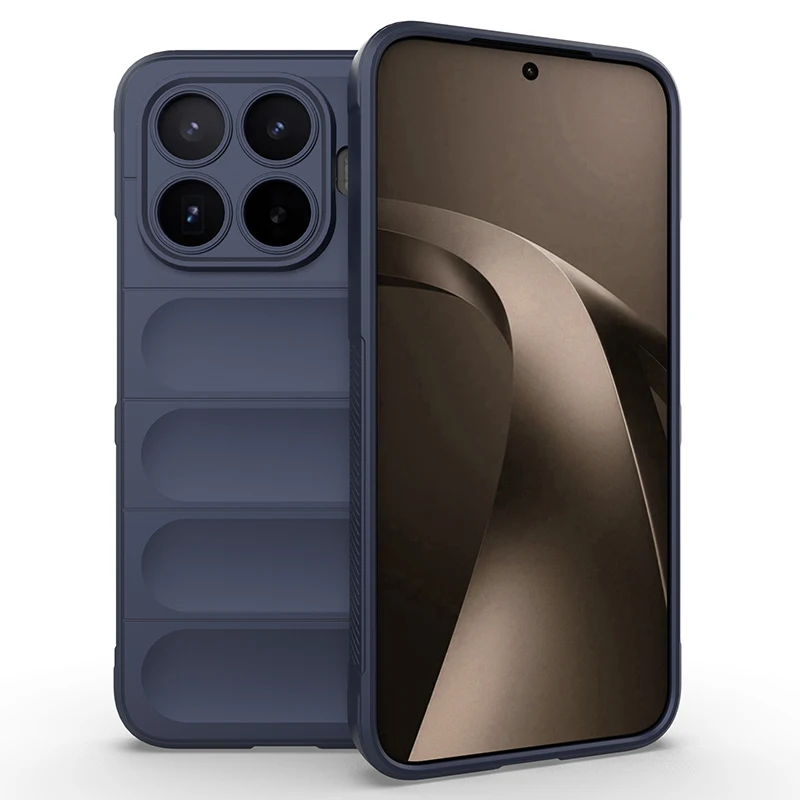 (azul, Xiaomi 17t Pro) Capa De Celular Em Silicone Macio Fosco À Prova De Choque, Agradável Ao Toque, Resistente A Arranhões E Quedas.