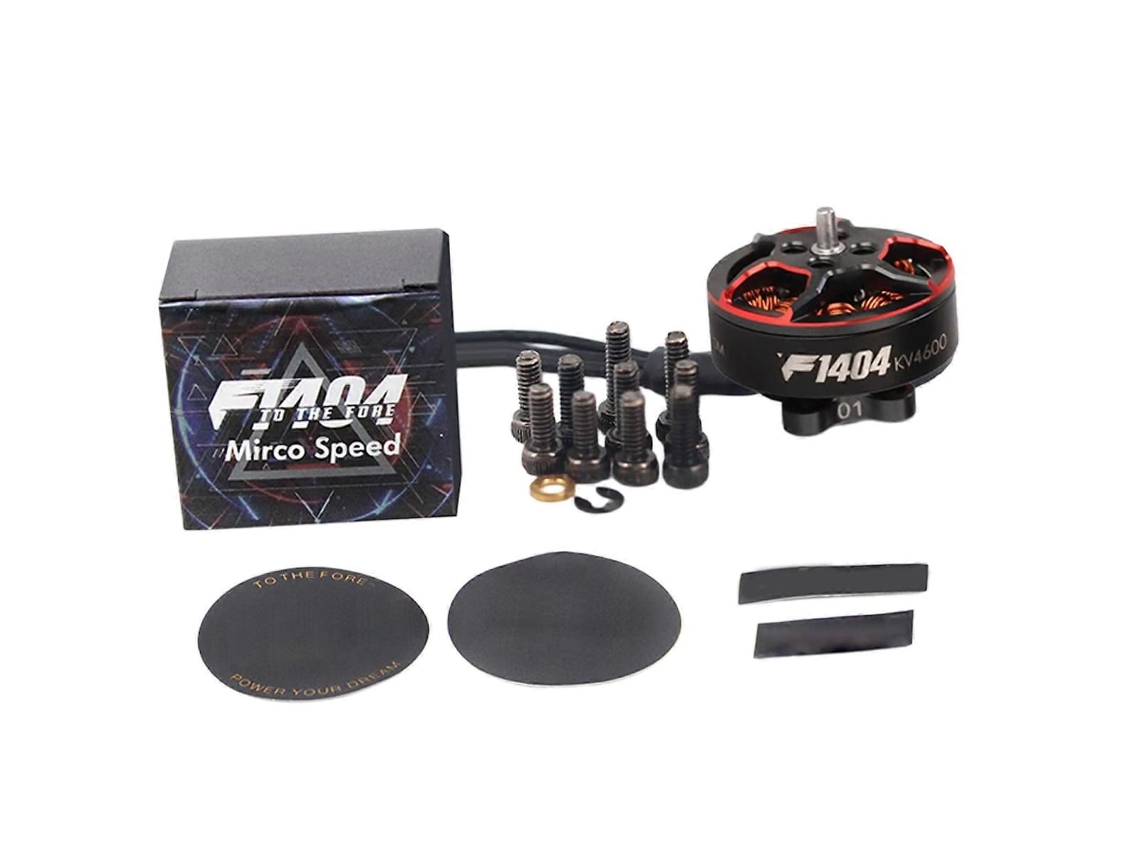 Carcaça De Alumínio Para Drones Fpv, Motor Brushless F1404 Para Fpv De 2,5-4 Polegadas, Personalizações