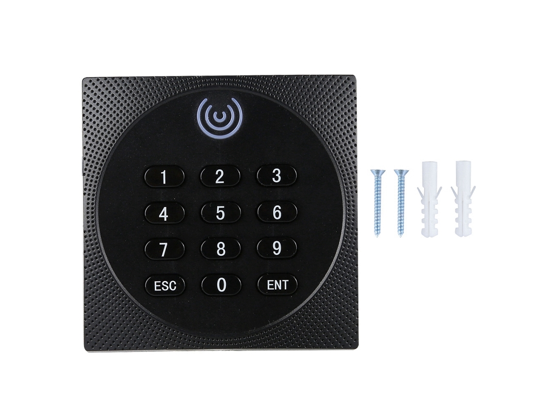 Leitor de Cartão Rfid Wg26 de 125 Khz À Prova D ' Água para Controle de Acesso com Teclado e Senha AQUAFORGE